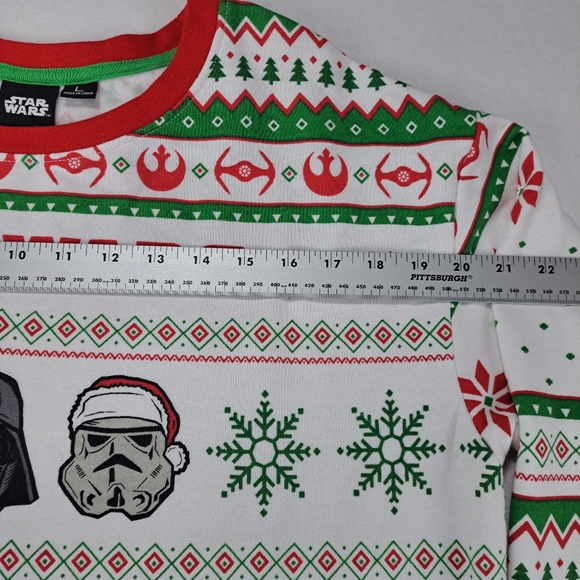 Star Wars Darth Vader Merry Christmas Ugly Christmas Soft Sweater Large Sleeve - Picture 7 of 12